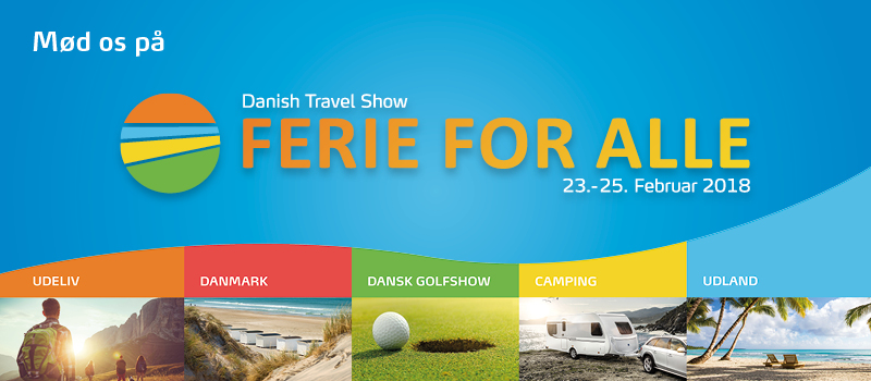 Mød os på Dansk Golfshow under Ferie for Alle i Herning