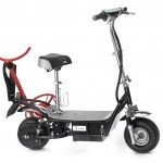 Scooter with Rack only from right side